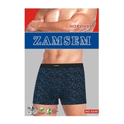 Мужские трусы Zamsem 9348 боксеры хлопок XL-4XL