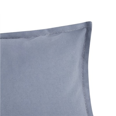 Подушка Этель, 45х45+1 см, синий, 100% хлопок