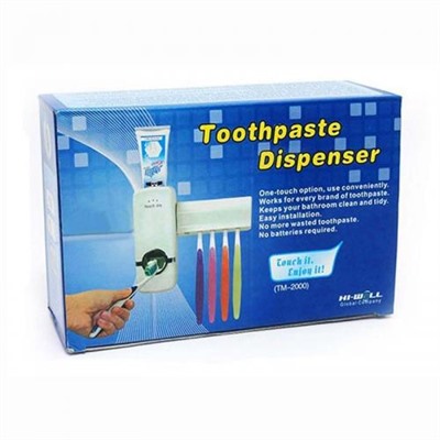 Автоматический дозатор для зубной пасты Toothpaste Dispenser оптом