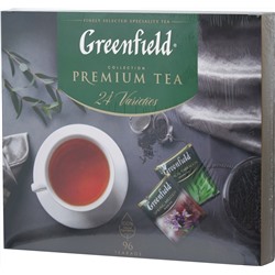 Greenfield. Premium Tea Collection (ассорти чая из 24 вкусов) 167,2 гр. карт.упаковка, 96 пак.