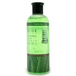 Тонер освежающий с экстрактом алоэ Aloe Visible difference fresh toner FarmStay 350 мл.