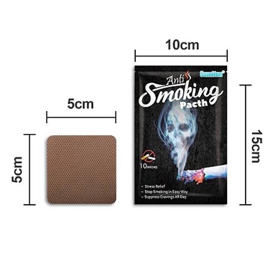 Пластырь от курения Smoking Patch, 10шт Sumifun