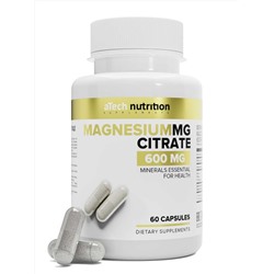 Магний Цитрат Magnesium Citrate aTech Nutrition 60 капс.
