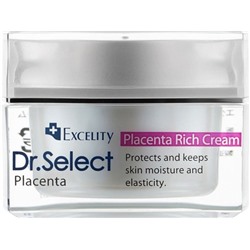 Обогащенный плацентарный крем с лошадиным маслом для антивозрастного ухода Excelity Dr.Select Placenta Rich Cream