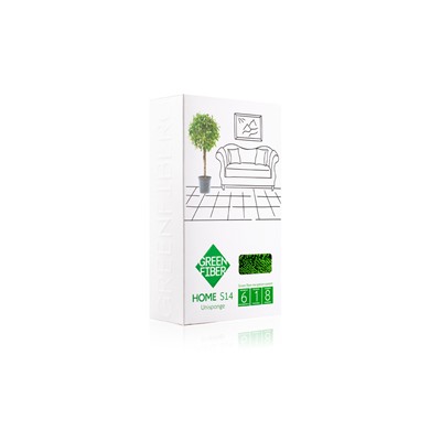 Green Fiber HOME S14, Спонж Твист, зеленый