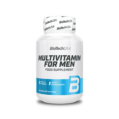 Витаминно-минеральный комплекс для мужчин Multivatamin for men Biotech USA 60 таб.