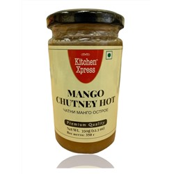 Соус из манго острый Чатни Mango Chutney Hot Kitchen Xpress 350 гр.