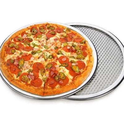 Алюминиевая сетка для приготовления пиццы 28 см оптом