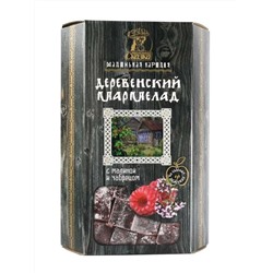 Мармелад Деревнеский желейно-фруктовый резаный (малина, чабрец) 300 гр.