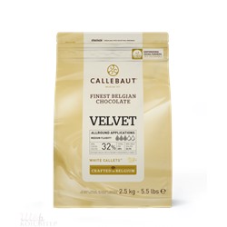 Шоколад белый Velvet Callebaut 32% 2,5кг