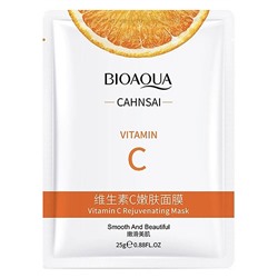 Маска для лица Bioaqua Cahnsai с витамином С 25 g