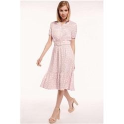 Платье Bazalini 4261 розовый горох