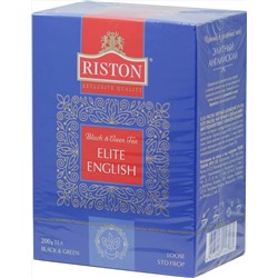 RISTON. English Elite Tea 200 гр. карт.пачка