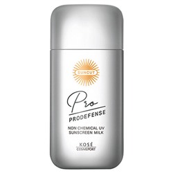 Двухфазное нехимическое молочко-санскрин для чувствительной кожи KOSE Suncut Pro Defense Non-Chemical UV Milk