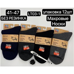 Мужские носки тёплые Мини LT03-1