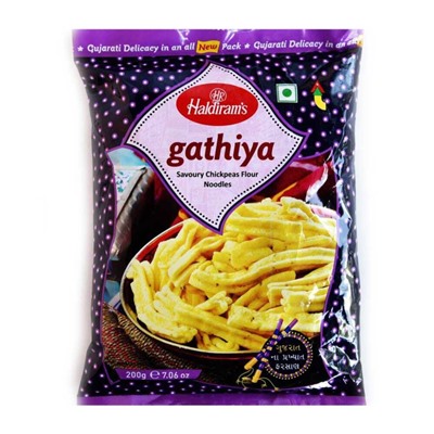 Закуска индийская Снэк Гатхия Gathiya Haldiram's 200 гр.