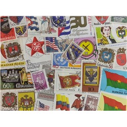 Набор различных марок, Геральдика (50 шт.)