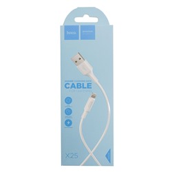 USB-Data-кабель hoco X25 Soarer Charging Lightning 1 метр белый