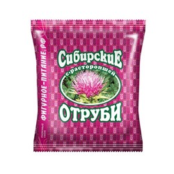 Отруби Сибирские ПШЕНИЧНЫЕ (с расторопшей), 200 г