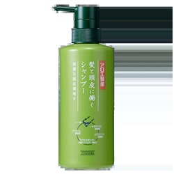 Безсиликоновый увлажняющий шампунь с экстрактом алоэ и керамидами для оздоровления волос и кожи головы Kobayashi Shampoo
