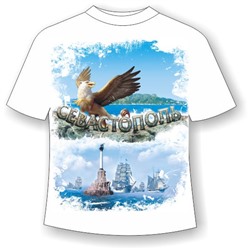 Подростковая футболка Севастополь с грифоном