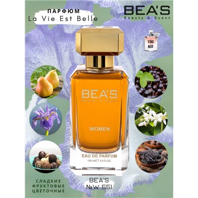 Beas W551 Lancome La Vie Est Belle Women edp 100 ml