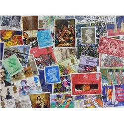 Набор различных марок, Великобритания (50 шт.)
