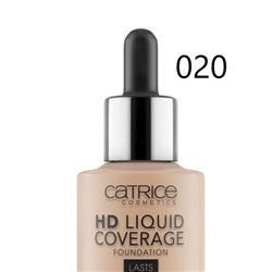 Жидкая тональная основа для лица Catrice HD Liquid Coverage Foundation 020