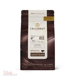 Шоколад темный Callebaut 54,5% 1 кг./упак.