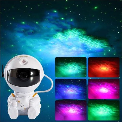 Ночник проектор Астронавт Nebula Projector звезда с пультом оптом