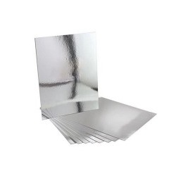 Зеркальная самоклеящаяся плитка 15х15 см, 9 шт