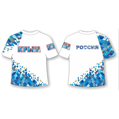 Детская футболка Крым-Ромбы
