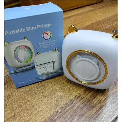 Термо мини-принтер портативный Portable Mini Printer оптом