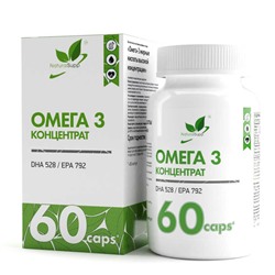Омега 3 Naturalsupp Omega-3 высокой концентрации 60 капс.