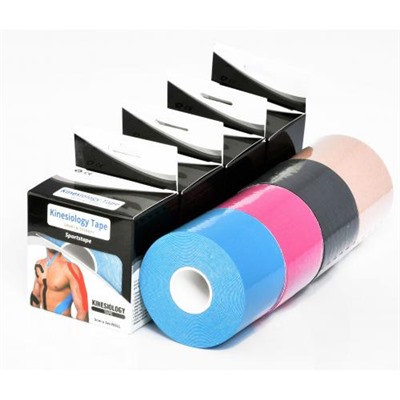 Кинезио тейп (Kinesio tape) - эластичный пластырь 5 см х 5 м оптом