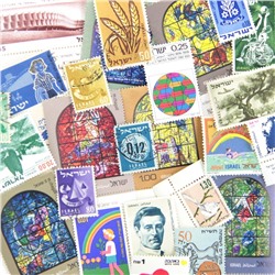 Набор различных марок, Израиль (25 шт)