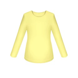 Жёлтый джемпер (блузка) для девочки 80209-ДОШ19