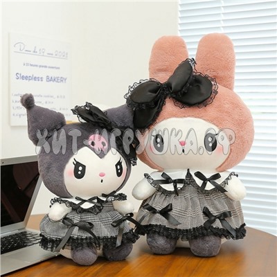 Мягкая игрушка обнимашка аниме Куроми Kuromi Melody 60 см (ВЫБОР ЦВЕТА) 230526-1 / QY005-3, 230526-1_pink, 230526-1_black