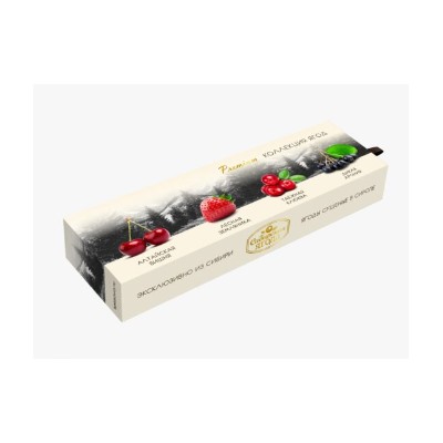 Набор подарочный PREMIUM "Коллекция ягод" (клюква, клубника, вишня, арония), 260 г / Сибирская ягода