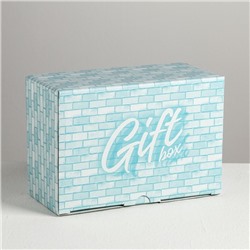 Коробка‒пенал «Gift box», 22 × 15 × 10 см