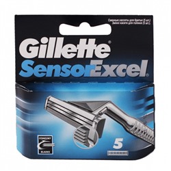 Сменные кассеты Gillette Sensor Excel 5 шт