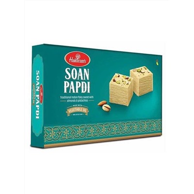 Соан Папди Soan papdi с миндалем и фисташками Haldiram´s 250 гр