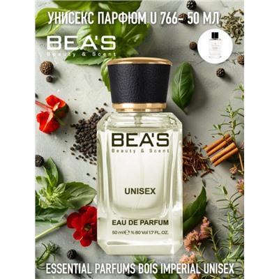 Beas U766 Essential Parfums Bois Imperial Unisex edp 50 ml, Парфюм унисекс Beas U766 создан по мотивам аромата Essential Parfums Bois Imperial