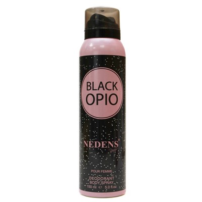 Дезодорант Nedens Black Opio - Yves Saint Laurent Black Opium For Women deo 150 ml