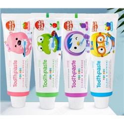Детская зубная паста с ароматом винограда Pororo Toothpaste For Kids Clean&Refresh Grape, 80 мл