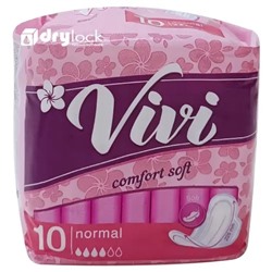 VIVI Прокладки женские гигиенические COMFORT NORMAL SOFT 10 шт.