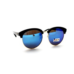 Подростковые солнцезащитные очки bigbaby 7003 черный зеркально синий