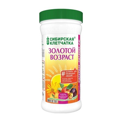 Золотой возраст, Клетчатка Сибирская, 280 г