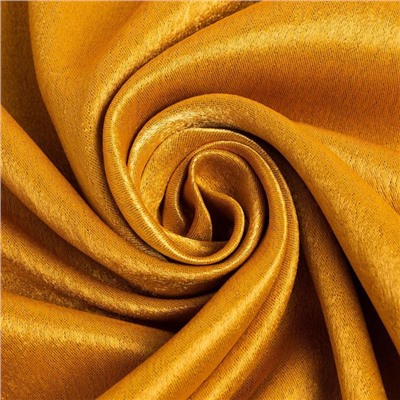 Штора портьерная Этель «Классика»цв.желтый, 145*265 см,100% п/э