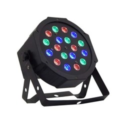 LED Диско прожектор для сцены RGBW 18 светодиодов